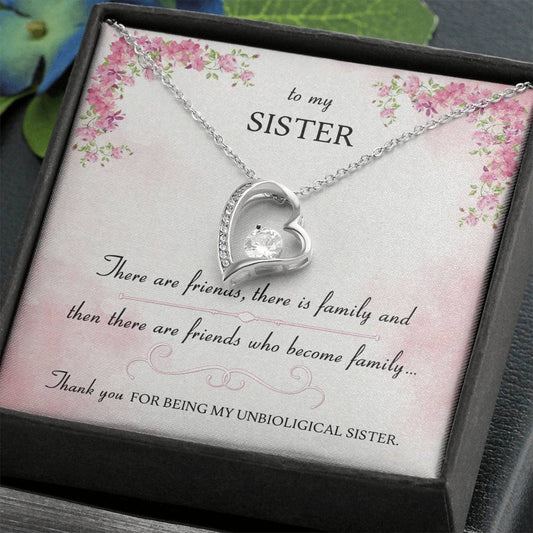 FRIENDS WHO BECOME FAMILY - CARD Forever Love