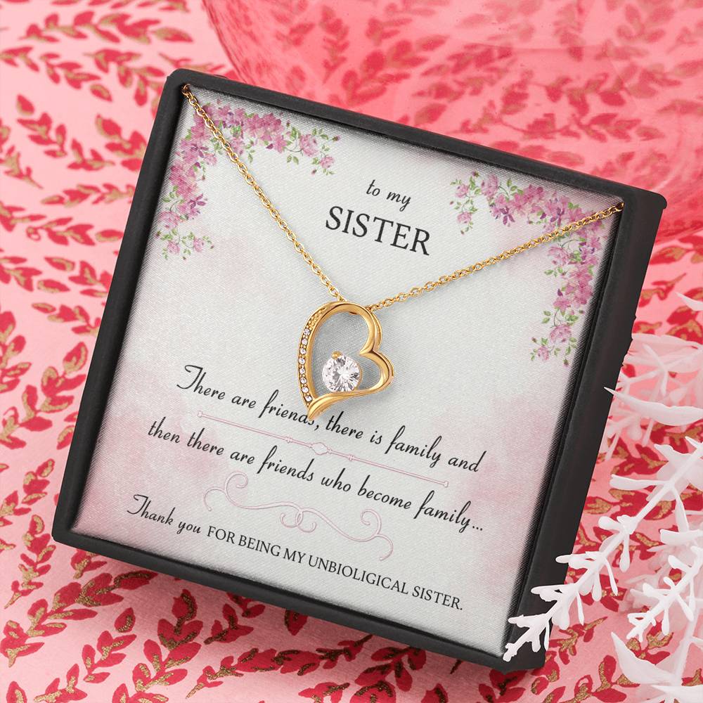 FRIENDS WHO BECOME FAMILY - CARD Forever Love