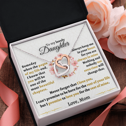 Gift for Daughter - Never forget that I love you