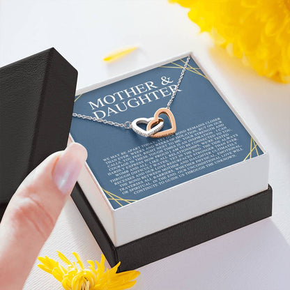 Mother Daughter Necklace | Gift For Mom |