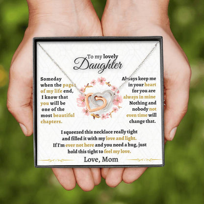 Beautiful Gift for Daughter from Mom - Beautiful Chapters - Interlocking Hearts