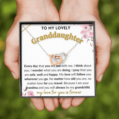 Gift for Granddaughter - You will always be my Grandchild