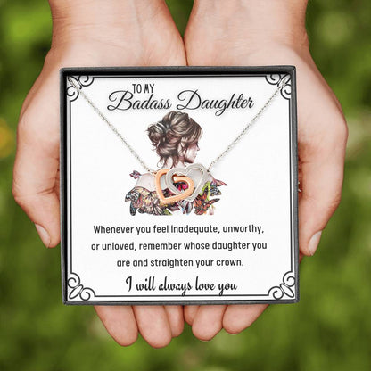 Gift For Daughter From Mom and Dad To My Badass Daughter