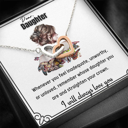 Gift For Daughter From Mom and Dad Straighten Your Crown