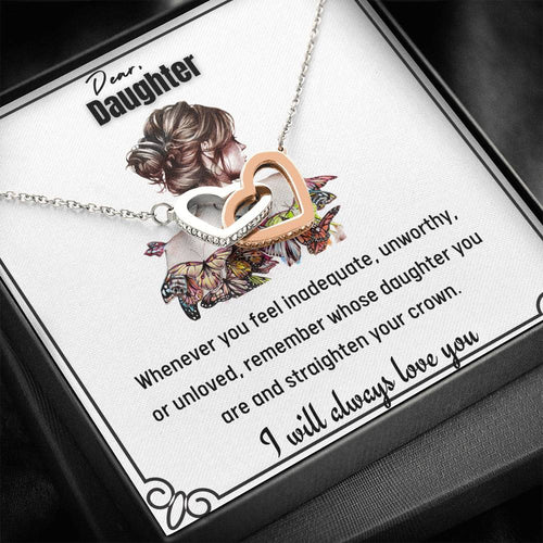 Gift For Daughter From Mom and Dad Straighten Your Crown