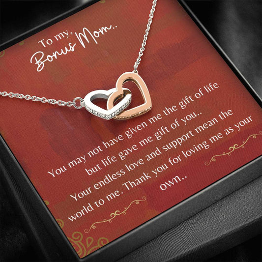 Mothers Day Gift For Bonus Mom Thank You For Loving Me As Your Own