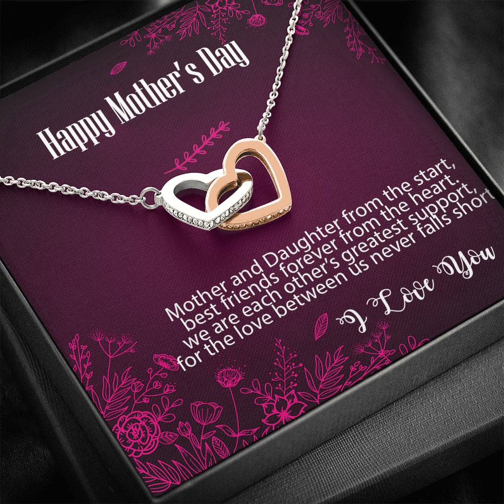 Mother's Day Gift From Daughter The Love Between Us Never Falls Short..