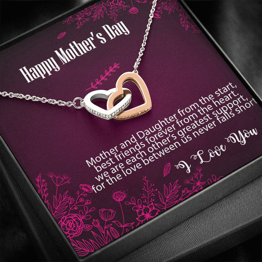 Mother's Day Gift From Daughter The Love Between Us Never Falls Short..
