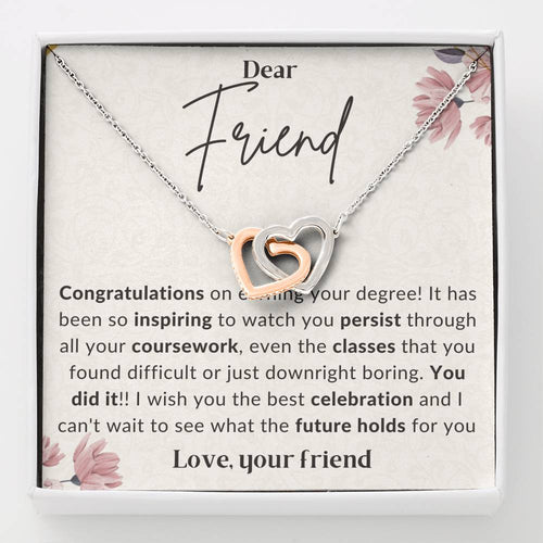 2 Double hearts necklace