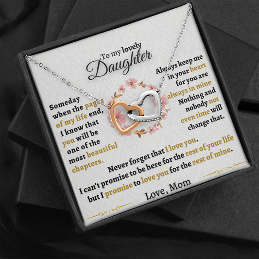 Gift for Daughter - Never forget that I love you