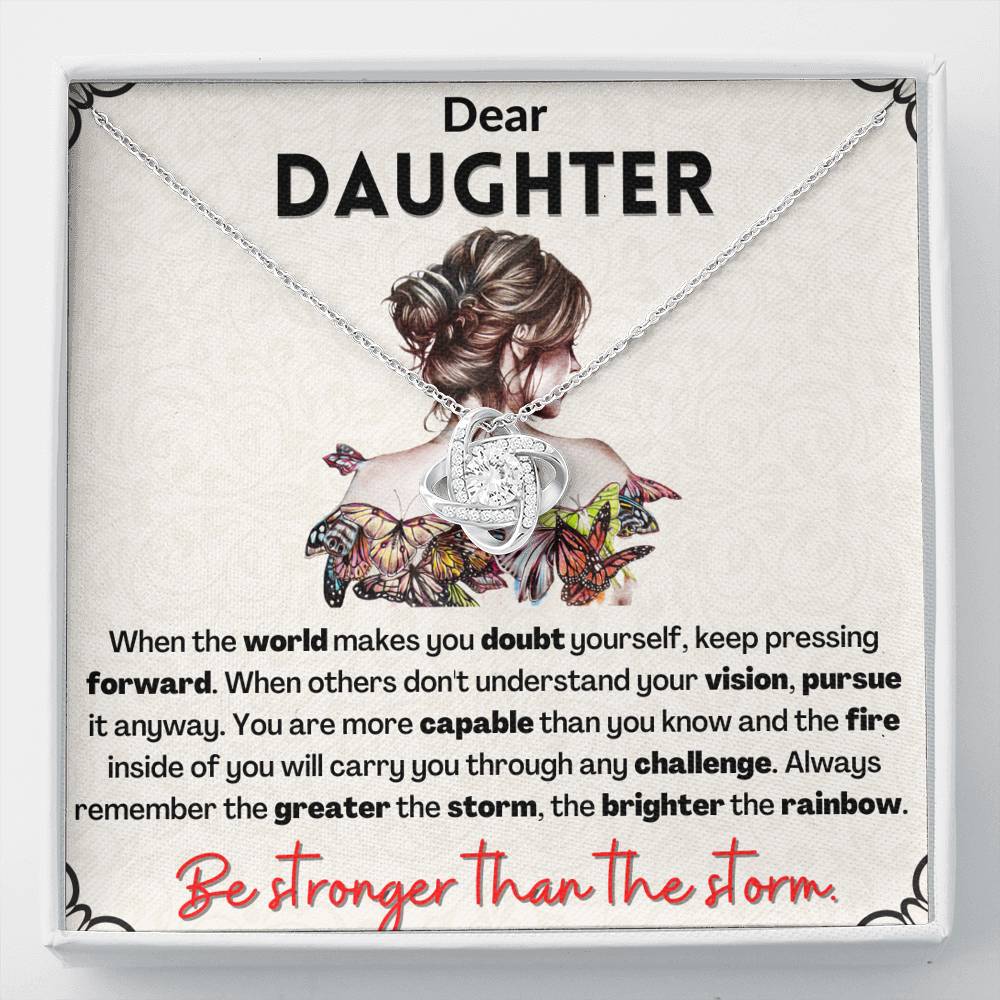 Dear Daughter Be Stronger than the storm