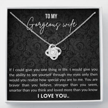 Mama to an Angel (62) Love Knot Neclace