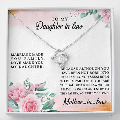 dilq Love Knot Neclace