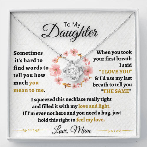 Gift for Daughter from Mum - I Love You