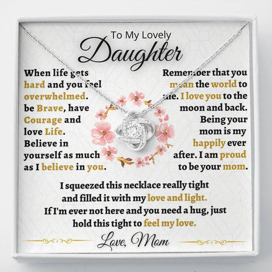 Gift for Daughter - I love you to the moon and back