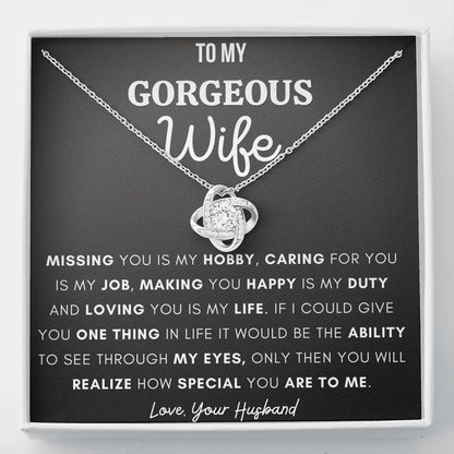 Gift for Wife - Loving you is my life