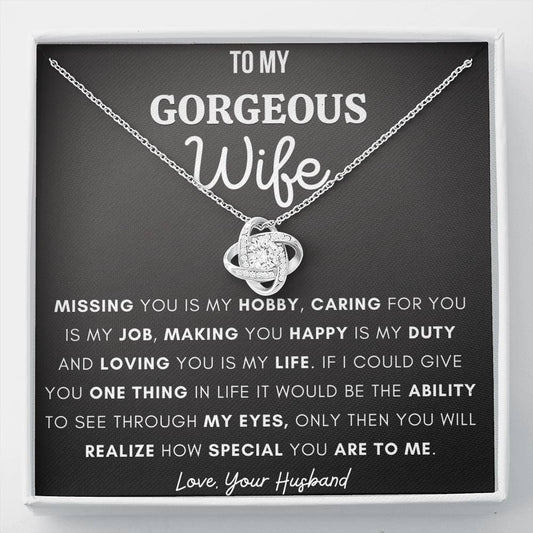 Gift for Wife - Loving you is my life