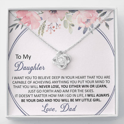 Gift for Daughter - You will be my little girl