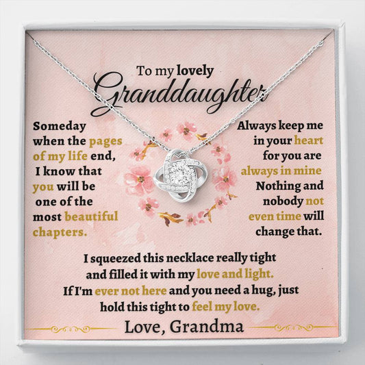 Gift for Granddaughter - Feel my love