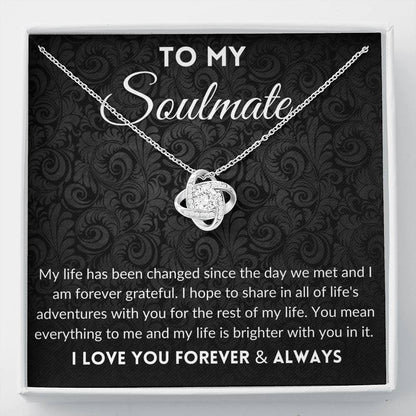 Soulmate | wedding gift for my wife | soulmate jewelry | Gift for future wife | Gift for Fiance  | Promise Necklace
