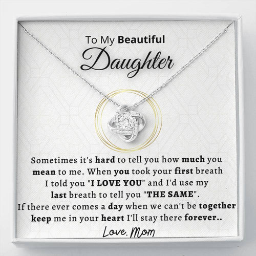 Gift for Daughter - Keep me in your heart forever