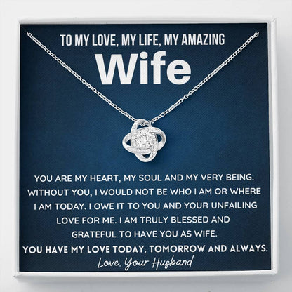 Gift for Wife - I am truly blessed and grateful to have you as my wife