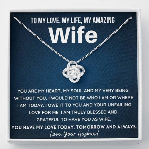 Gift for Wife - I am truly blessed and grateful to have you as my wife