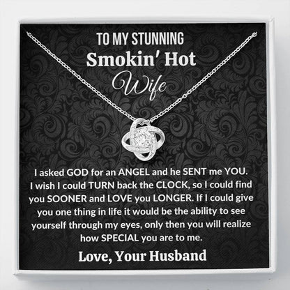 Badass Daughter (84) Love Knot Neclace