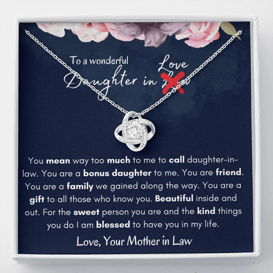 Gift for Daughter in Law - Blessed to have you in my life