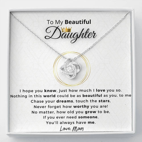 Mom to Daughter - Chase your dreams