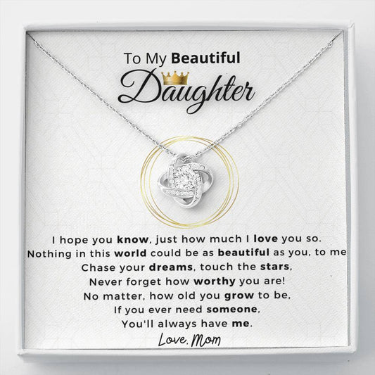 Mom to Daughter - Chase your dreams
