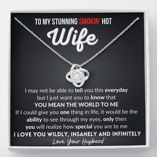 Gift for Wife - You mean the world to me