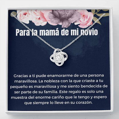 Para la mujer más especial, mi mami Love Knot Neclace
