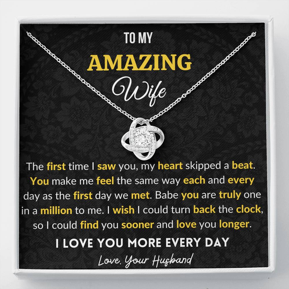 Gift for wife - I love you more everyday