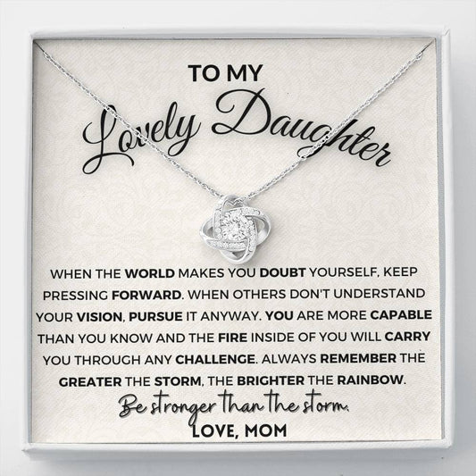 Gift for Daughter, Be Stronger Than The Storm