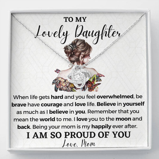 Gift for Daughter - I am so proud of you