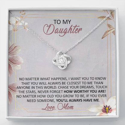 Gift for Daughter - Never forget how worthy you are