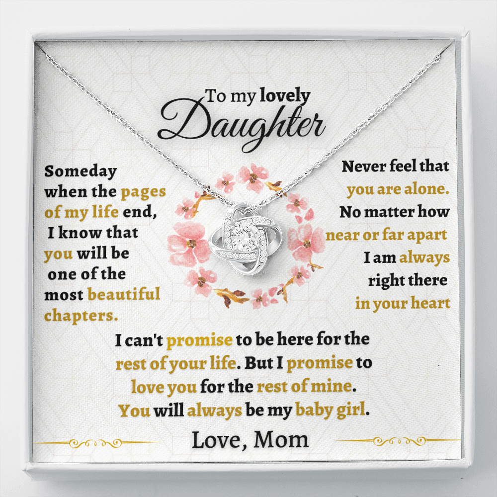 Gift for Daughter - You will always be my baby girl