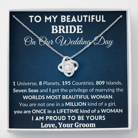 Gift For Bride from Groom, Wedding Day Gift For Wife
