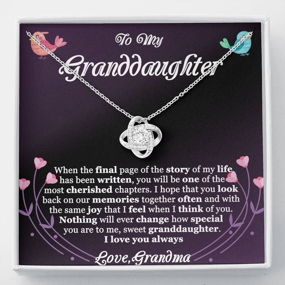 Gift for Granddaughter - I love you always