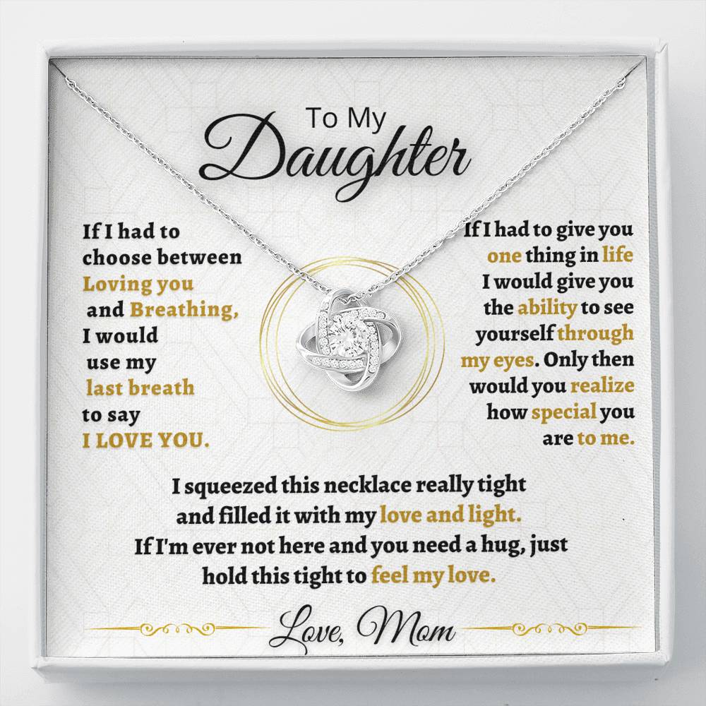 Gift for Daughter  - One thing in life