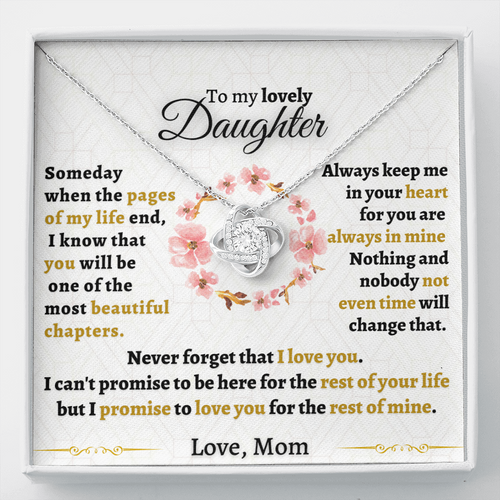 Gift for Daughter - Never forget that I love you