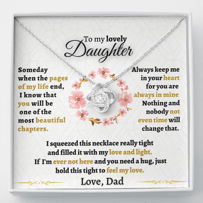 Necklace to Daughter from Dad – A Heartfelt Daughter Necklace from Father