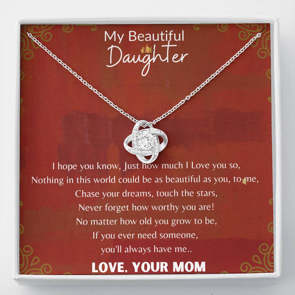 My Beautiful Daughter You'll Always Have Me Gift For Daughter From Mom