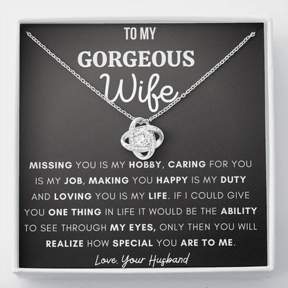 Gift for Wife - Loving you is my life