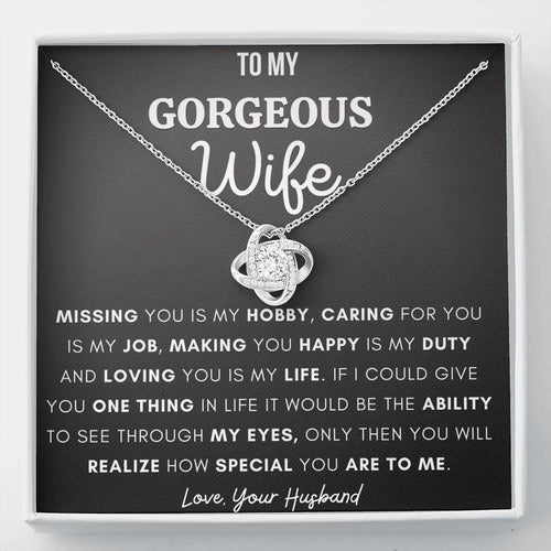 Gift for Wife - Loving you is my life