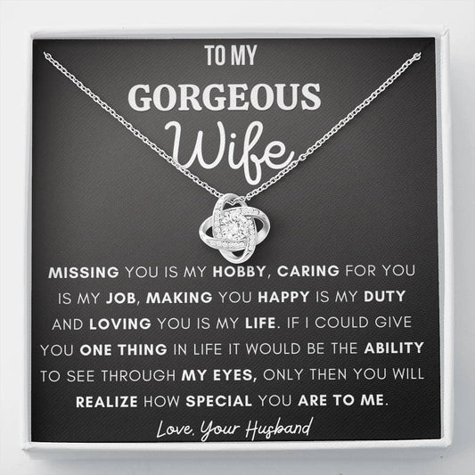 Gift for Wife - Loving you is my life