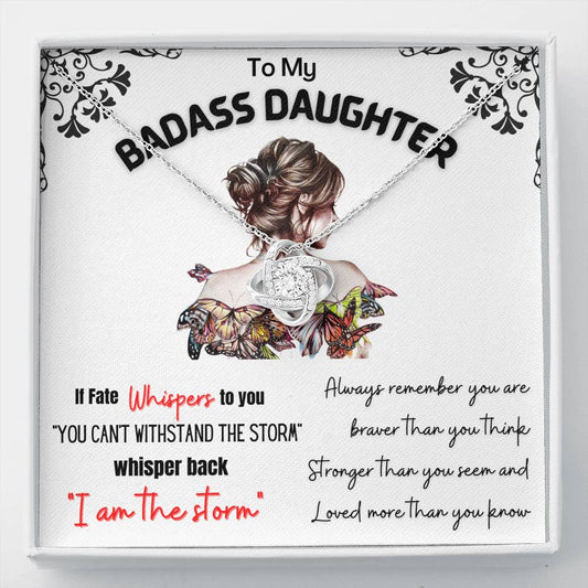 Gift for Daughter - Loved More Than You Know