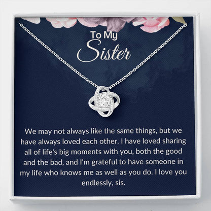 Mama to an Angel (66) Love Knot Neclace