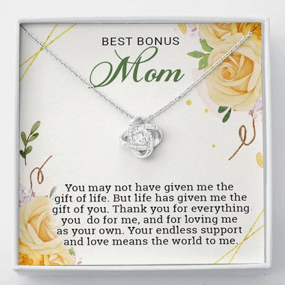 bonus mom 1 Love Knot Neclace